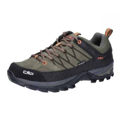 Imagen de CMP Rigel Low Trekking Shoes Wp, Zapatos Hombre, Olive Flame, 47 EU