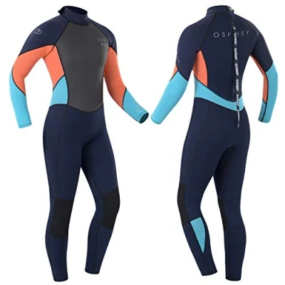 Imagen de Osprey Zero 3 Mm Traje de Neopreno Verano Longitud Completa, Unisex, Coral, L Tall