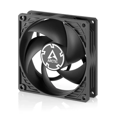 Imagen de ARCTIC P9 PWM PST CO Ventilador PC, 92 mm de Caja con Divisor Cable para Funcionamiento 24/7, Alta presión estática, 200 3000 RPM, Motor silencioso y eficiente, Modo 0 dB Negro