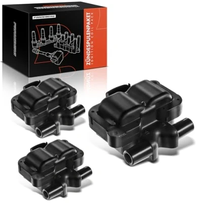 Imagen de 3 bobinas de encendido para Cabrio Fortwo City Coupe Crossblade 450 Roadster 452 I3 0,6 l 0,7 1998 2007 A1601587703