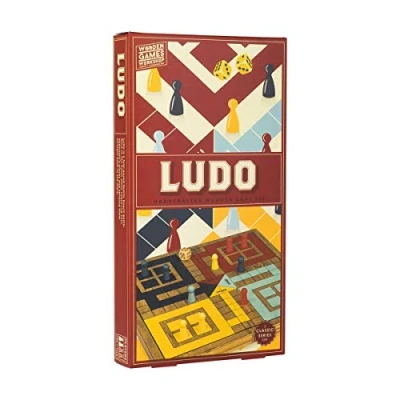 Imagen de PROFESSOR PUZZL Petits Chevaux Ludo (Jeux DE Societe), Multicolor (WGW1671)