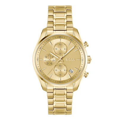 Imagen de BOSS Grand TOUR Ladies Cronógrafo goldcoloured, Mujer, Talla: One Size, Gold coloured