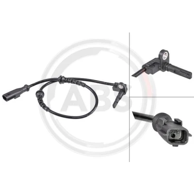 Imagen de A.B.S. 31849 Sensor de ABS activo 535 negro