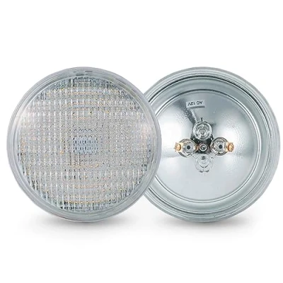 Imagen de Todoeléctrico Bombilla piscina LED Sumergible PAR56 35W 12V 6000K para empotrar Lámpara de Luz subacuática piscina, blanca impermeable estanque interior al aire libre