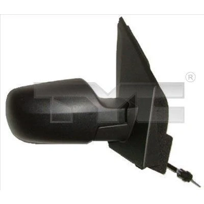 Imagen de Espejo retrovisor Tyc 310 0065 derecha negro Ajuste por cable, convexo FORD: Fusion Familiar