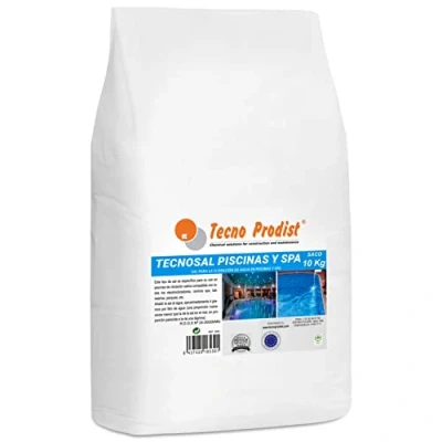 Imagen de TECNOSAL Piscinas de Tecno Prodist (Saco 10 Kg) Sal Especial para Piscinas, SPA y Jacuzzis