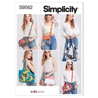 Imagen de Simplicity SS9562OS Tote, Bolsas y Bolsa OS Talla única