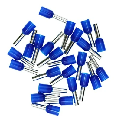 Imagen de Terminales de cable 2,50 mm² azul, aislados, 25 unidades