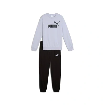 Imagen de PUMA ESS No.1 Logo Crew Sweat Suit TR B, Trajes de punto Niños, Cool Weather,