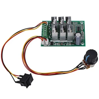 Imagen de DC 5V 36V 15A Módulo de Regulador Control Velocidad Motor Reversible sin Escobillas Trifásico （Apoyo CW CCW）