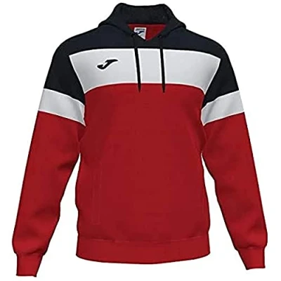 Imagen de Joma Crew IV Sudaderas, Hombre, Rojo Negro, 3XS