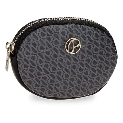 Imagen de Pepe Jeans Megan Monedero Negro 11,5x8,5x1,5 cms Piel sintética