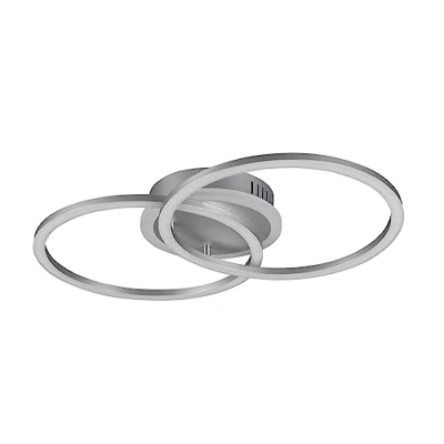Imagen de Reality, Plafón, Venida incl. 1 x LED,SMD,25,0 Watt,3000K,3000 Lm. Cuerpo: Metal, Titán A:50,0cm, L:30,0cm, A:7,5cm Regulable mediante interruptor