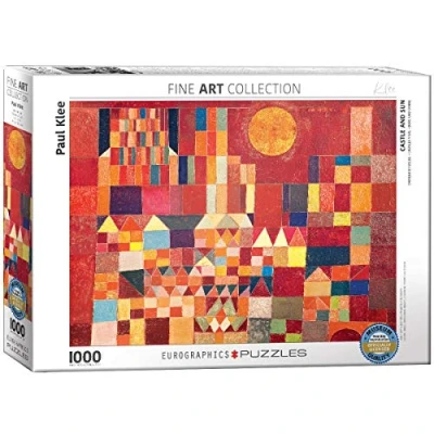 Imagen de Eurographics Paul Klee Castillo y Sol Puzzle (1000 Piezas, Multi Color)