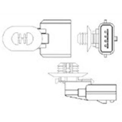 Imagen de MAGNETI MARELLI 466016355109 Sonda lambda térmico 4 RENAULT: MEGANE 2, 3, SCENIC DACIA: Sandero I