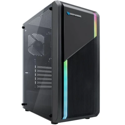 Imagen de DeepGaming Nexus PC Gaming AMD Ryzen 5 5600G, 32GB RAM DDR4, Gráficos Radeon Vega 7, 1TB SSD M.2, WiFi + Bluetooth 5.2, Windows 11 Pro. Ordenador Gaming, Gamer