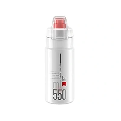 Imagen de ELITE Bidón Jet plus Blanco/Rojo, 550 ml