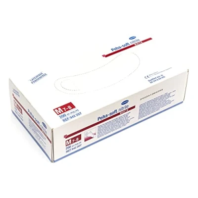 Imagen de Guante Nitrilo Blanco Peha Soft T M 200U