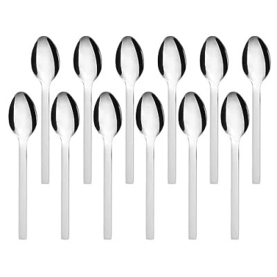 Imagen de GRÄWE Juego de 12 cucharas postre, acero inoxidable 18/10, serie POESIE