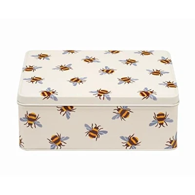 Imagen de Elite Gift Boxes Emma Bridgewater Bee Deep Rectangular Tin 195 x 154 75mm