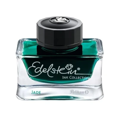 Imagen de Pelikan Colección de Tinta Edelstein Jade Botella lujo 50 ml (verde brillante) 339374, en caja regalo