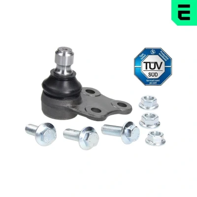 Imagen de OPTIMAL G3 975 Rótula de suspensión debajo, Eje delantero, izquierda, derecha con accesorios para brazo oscilante transversal