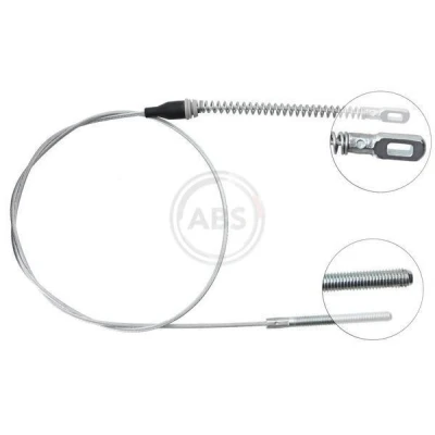 Imagen de A.B.S. K15458 Cable de Freno Mano 1078 Tambor para dirección izquierda/derecha