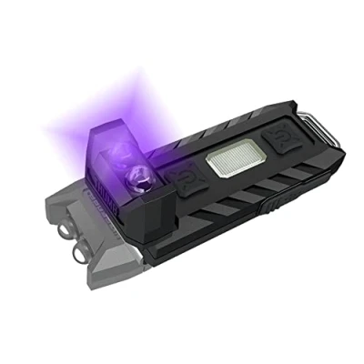 Imagen de Nitecore Thumb Leo Linterna Recargable, Unisex, Negro