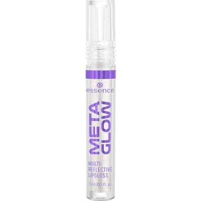 Imagen de Essence Cosmetics BRILLO LABIAL MULTIRREFLEJOS META GLOW, cuidado, resultado inmediato, brillante, reluciente, 3 ml