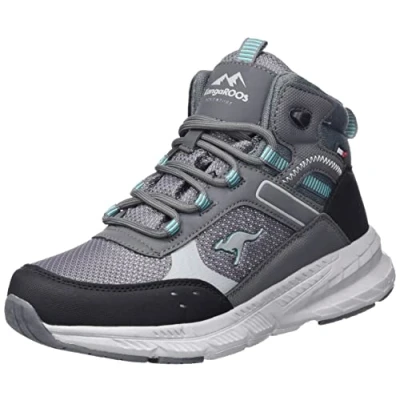 Imagen de KangaROOS K UO Take Mid RTX, Zapatos para Senderismo Unisex Adulto, Steel Grey Dk Ocean, 42 EU