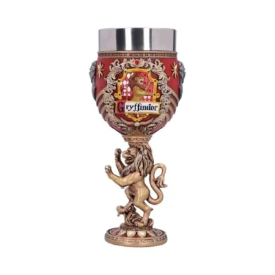 Imagen de Nemesis Now Harry Potter Gryffindor Hogwarts House Collectable Goblet, Resina, Oro Rojo, 1.25 picometer