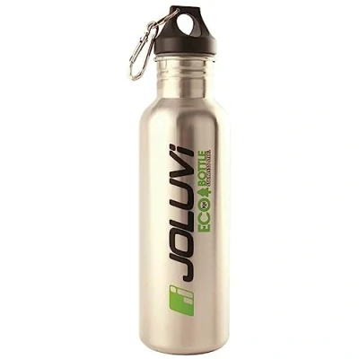 Imagen de Joluvi 231243 Unisex Acero Inoxidable Eco Botella de Agua, 800 ml Capacidad