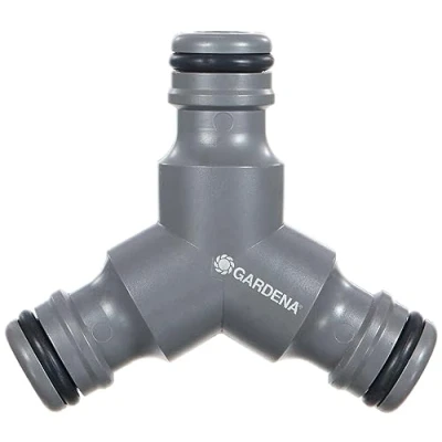 Imagen de Gardena 0934 50 Derivación triple, Conector para ramificación de la manguera, conexión en ruta manguera a las mangueras transición 13 mm (G 1/2) (934 50)