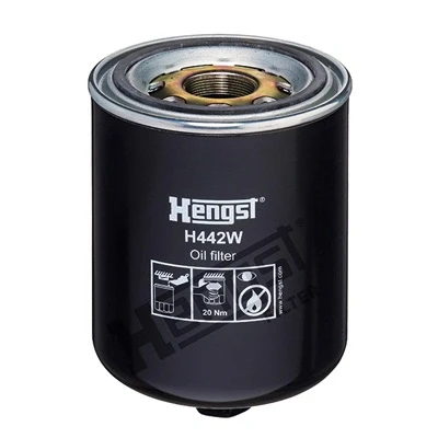 Imagen de HENGST FILTER H442W Filtro de aceite 1 1/2 16 U enroscable
