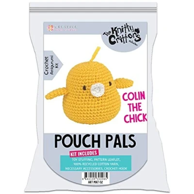 Imagen de The Knitter Critters Pouch Pals Colin Chick