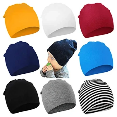 Imagen de DRESHOW 4 PCS Bebé Beanie Sombrero Recién Nacidos Niño Pequeño para Bebés Niños Gorros