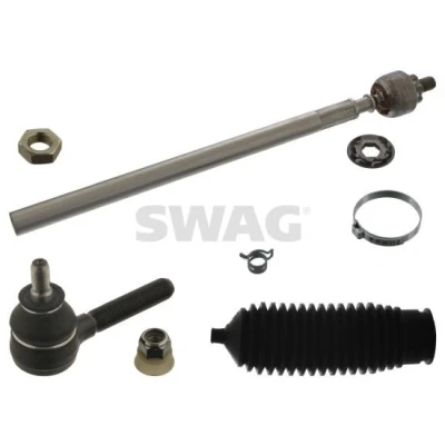 Imagen de SWAG 62 93 9293 Barra de dirección Eje delantero, derecha con abrazaderas, manguito CITROËN: Berlingo / First I