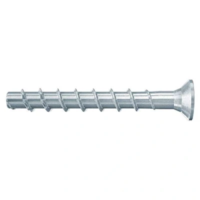 Imagen de fischer UltraCut FBS II 6x30/5 cabeza avellanada, potente tornillo de hormigón, fijación en fontanería, calefacción y clima, galvanizado, 100 unidades