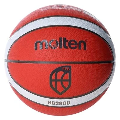 Imagen de MOLTEN B5G3800 Balón de Baloncesto, Naranja/Marfil, 5