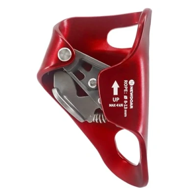 Imagen de NewDoar Rock Climbing Chest Ascender Abdominal para Vertical Rope (Rojo)