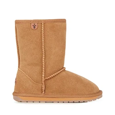 Imagen de Emu Wallaby Lo K10102 Botas de ante para niños, color beige (chestnut), talla 29 EU (11 UK)