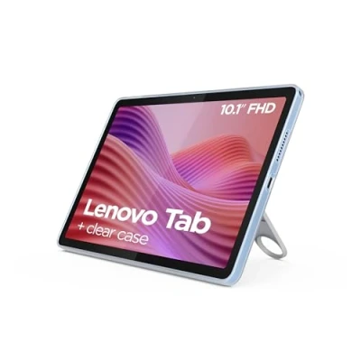 Imagen de Lenovo Tab Tablet 10.1&quot; WUXGA (MediaTek Helio G85, 4GB RAM, 64 GB, 60 Hz, 2 Altavoces, Wi Fi 5, Bluetooth 5.3, Android 14) Azul Polar Incluye Case Transparente