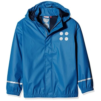 Imagen de LEGO Jonathan 101 Chaqueta impermeable, Niños, Azul (Blue), 4 years (Tamaño del fabricante:104)
