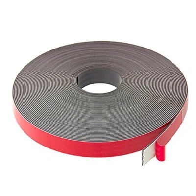 Imagen de First4magnets f4mf25bf da 1 schiuma colla nastro magnetico spessi polarità b, m di lunghezza, metallo, argento, larghezza 25 mm x 2,5