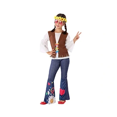 Imagen de Atosa disfraz hippie niña infantil 3 a 4 años