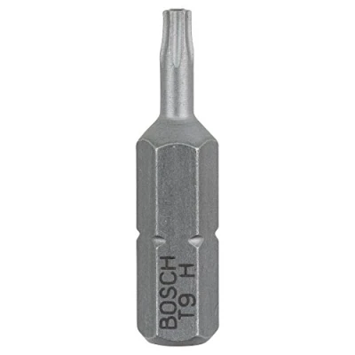 Imagen de Bosch 2 608 522 008 Pack de puntas atornillar T9H Security Torx, extra dura (T9H, 25 mm)