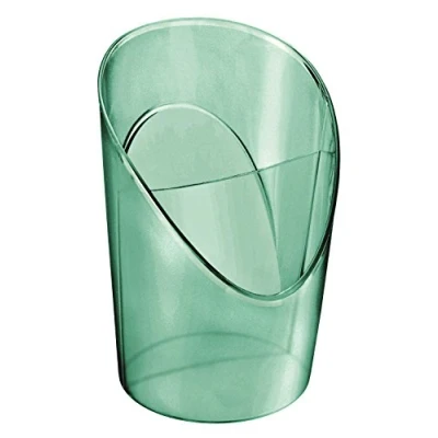 Imagen de Esselte Portalápices, Organizador de Lápices y Bolígrafos con 2 Secciones, Casa Oficina, Diseño en Relieve, Gama Colour&#039;Breeze, Verde, 626270