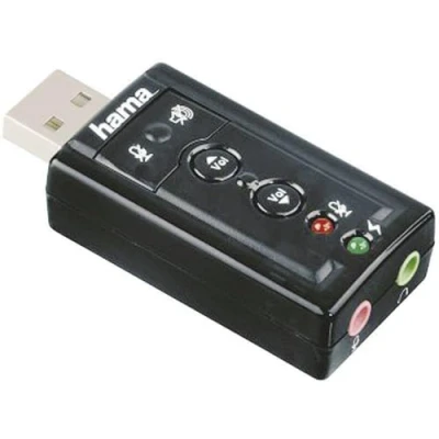 Imagen de Hama USB Sound Card 7.1 Surround, 0 bit, 7.1, Db,