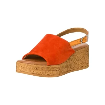 Imagen de Tamaris Mujer 1 28393 42, Sandalias con cuña, Naranja, 36 EU
