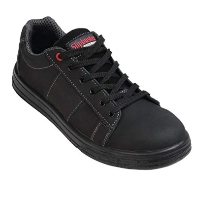 Imagen de Slipbuster Footwear BB420 45 Zapatillas de entrenamiento seguridad, S1, SRC, talla 45, color negro